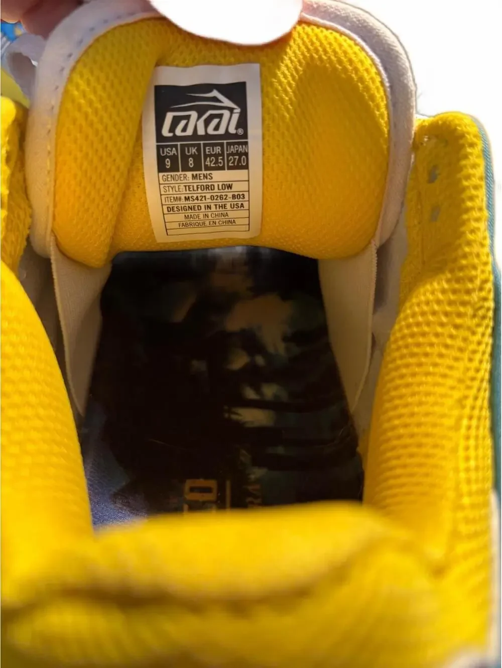 akai x Pacifico Telford Low Sz 9 Shoes Hat Rare Collab Set